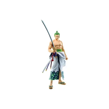BANDAI Ichibansho One Piece Zorojuro And Enma Action Figure Tan