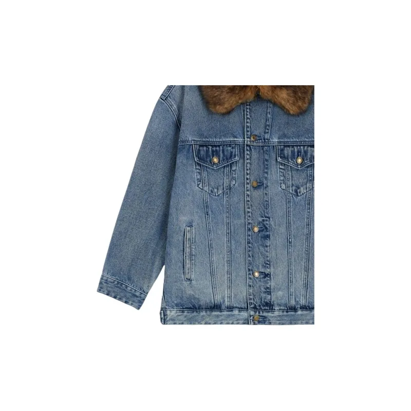 MICHAEL KORS FW24 Denim Jacket Women's Denim Blue-5