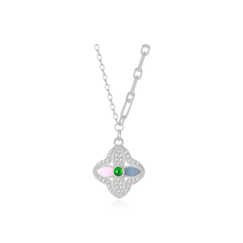 Chongqing Gold Store S925 Silver Necklaces Unisex-5