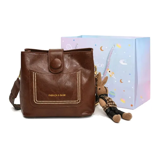 GOX PU Shoulder Bag Women's Multicolor-18