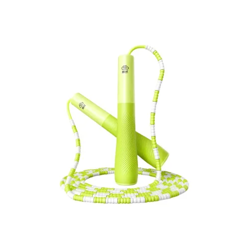 SEIZE KEMP Casual Entertainment Non Countable Jump Ropes Teenagers TPU Rope, Silicone Controller 2.8m Green