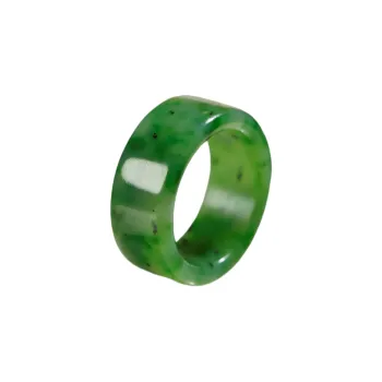 Jade Charm Yao Hetian Jade Rings Jasper Unisex
