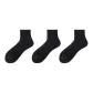 Sports Towel Base Crew Socks-Black 3