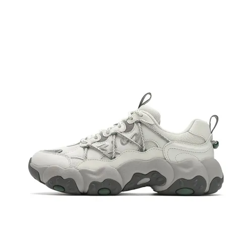 FILA Slip Resistant Low Top Casual Shoes Women's Milk White