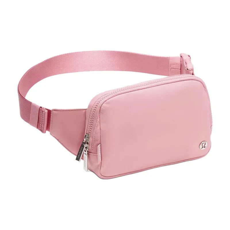 Lululemon Everywhere Nylon Fanny Pack Tubas Unisex Pink-1