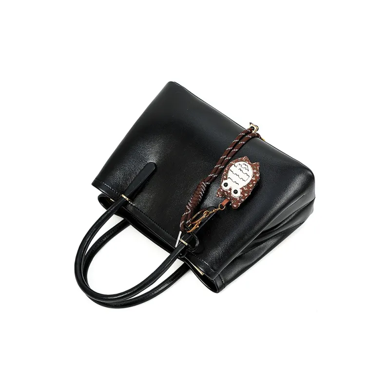 Vigno Synthetic Leather Handbag Regular Women's Red-11