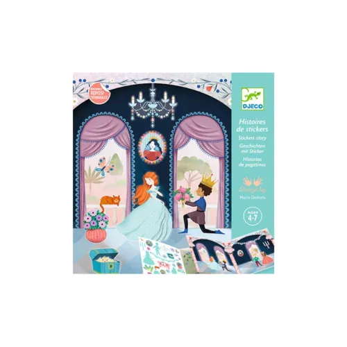 DJECO DIY 창의력 스티커