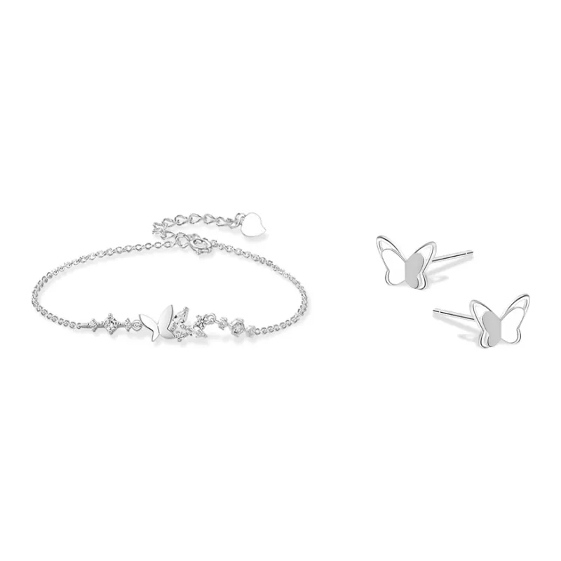 KUMET Sterling Silver Bracelets Women's Couple's Birthday Anniversary Gift-5