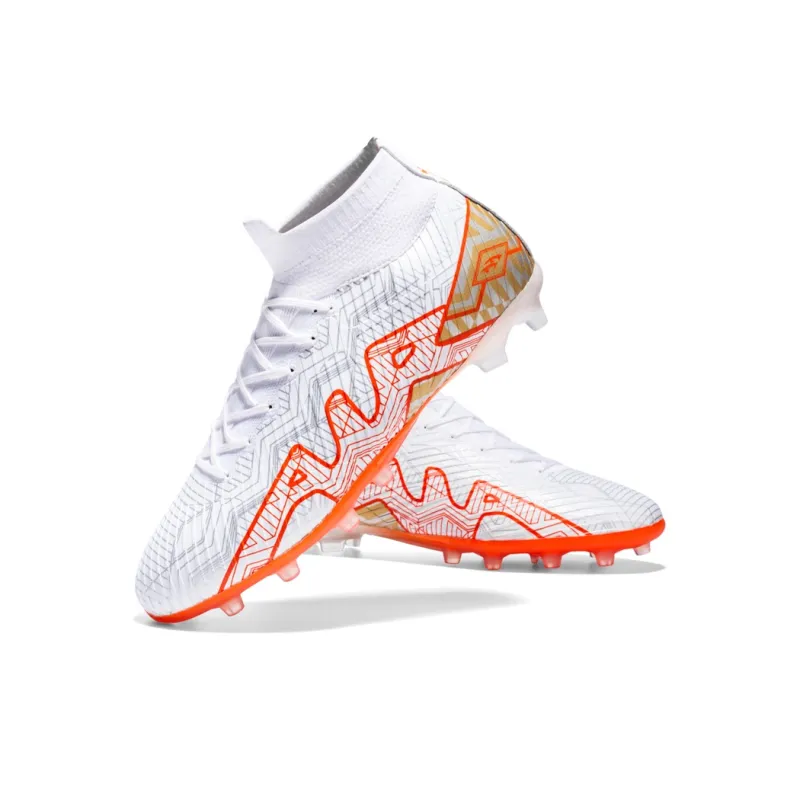 Wooden Rabbit AG Short Rubber Studs FG Long Rubber Studs Anti Slip Wear Resistant Soccer Shoes Unisex-7