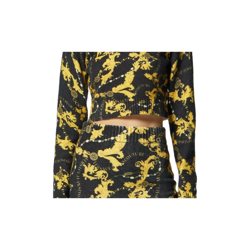 VERSACE Sweaters Women's Black-5
