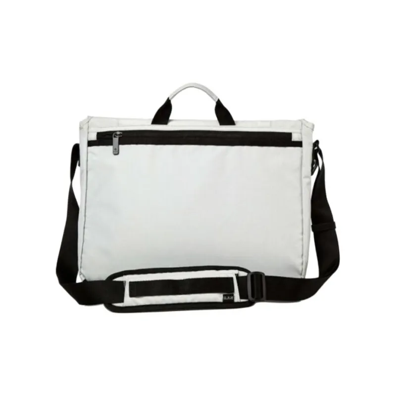 SAMSONITE Nylon Messenger Bag, Shoulder Bag, Crossbody Bag, Handbag Unisex Silver-3
