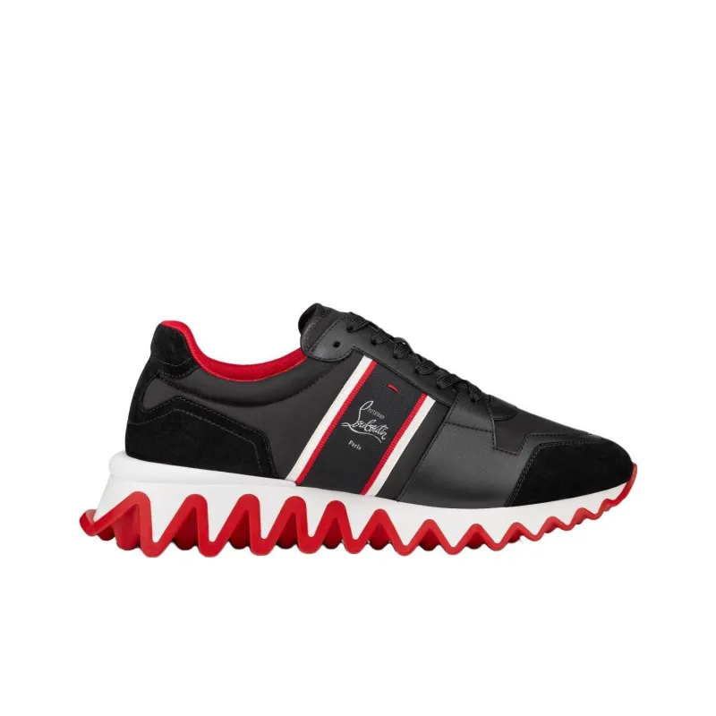 CL LUBOTING Nastroshark Low Top Casual Shoes Men's Black-1