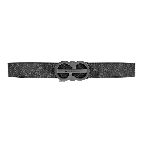 FAIRWHALE Pvc Leather Belts Men's Width 3.5CM