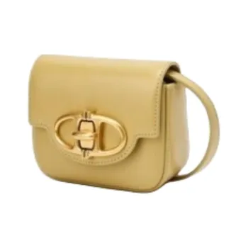 ATHE VANESSABRUNO Leather Crossbody Bag Shoulder Bag Extra Mini Women's Mustard