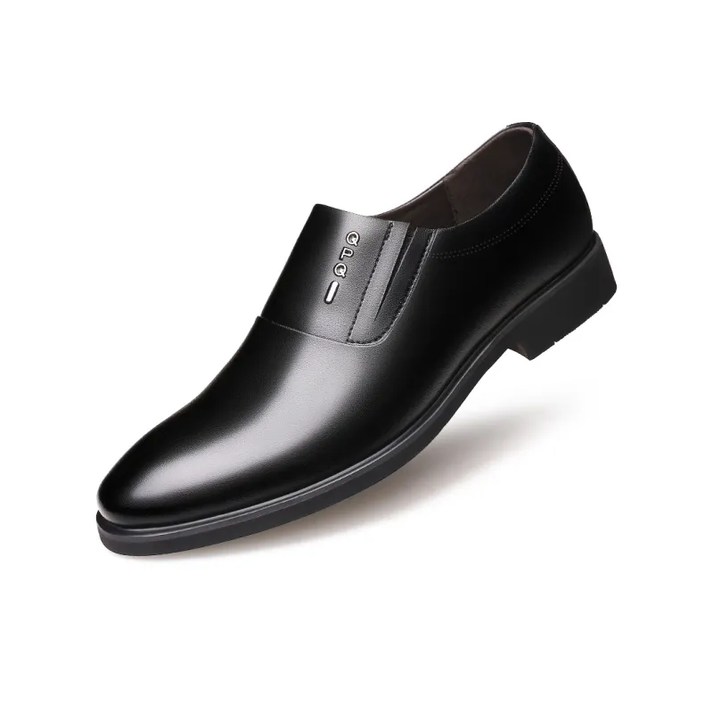 Bindu Dress Shoes Men Low Top Black-4