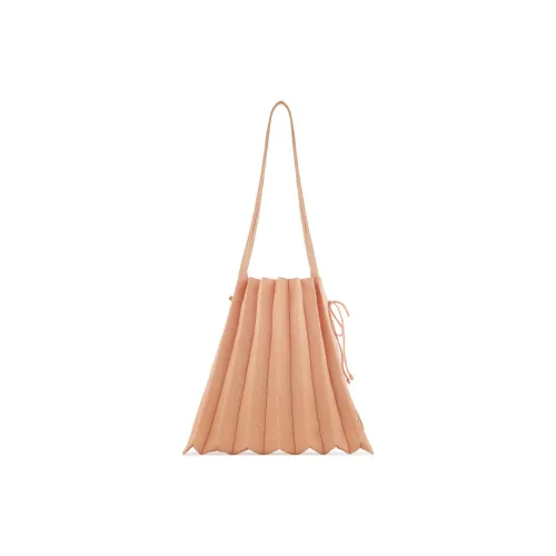 JOSEPH&STACEY Recyclable Polyester Shoulder Bag Medium Size Women's Star Apricot