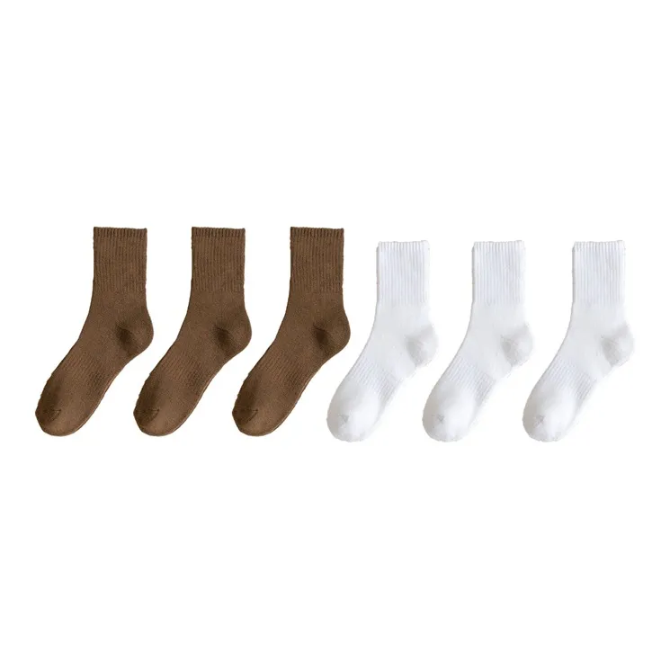 Cotton Gene Mid Calf Socks Unisex Combo Set-34