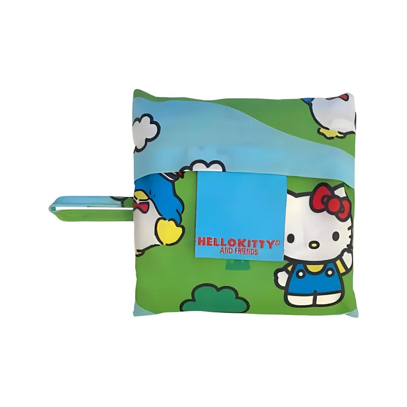 Sanrio Hello Kitty, Collaboration Polyester Tote Bag, Shopping Bag, Handbag Regular Unisex Multicolor-1