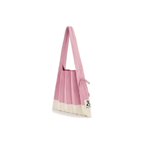 JOSEPH&STACEY Polyester Shoulder Bag Small Size Women's Pink & White