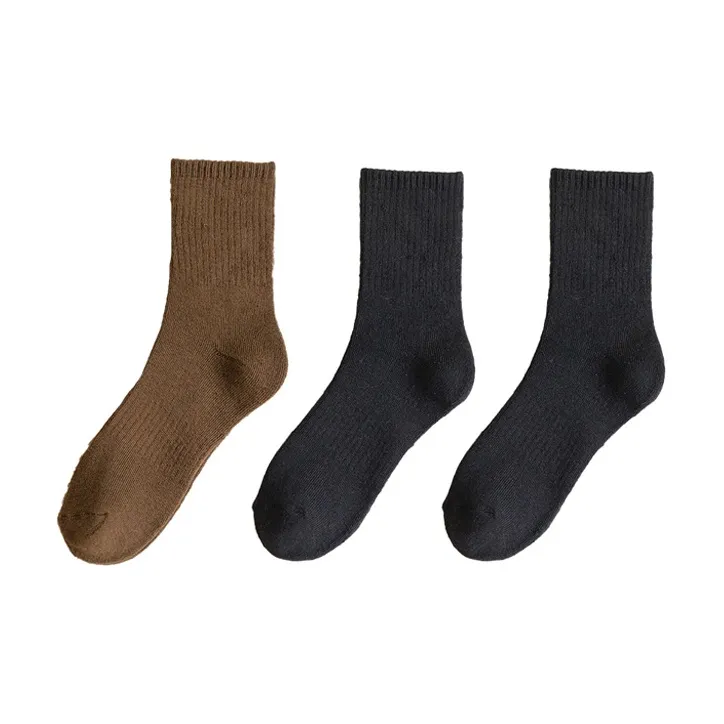 Cotton Gene Mid Calf Socks Unisex Combo Set-15