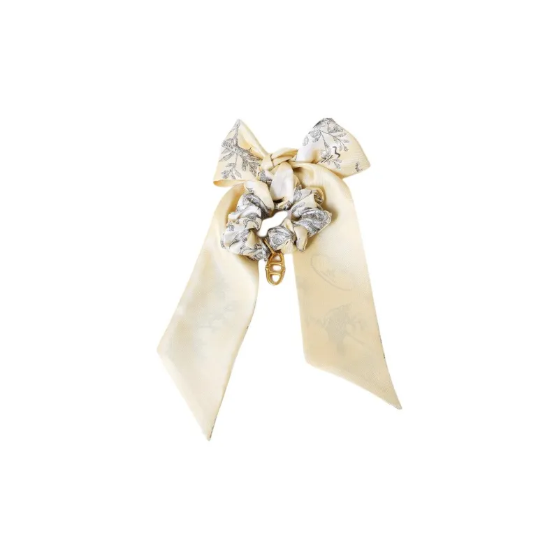 ATHE VANESSABRUNO Silk Hair Ties Women's Yellow-1