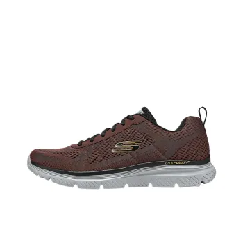 Skechers Sport Abrasion Resistant Low Top Casual Shoes Men's Burgundy
