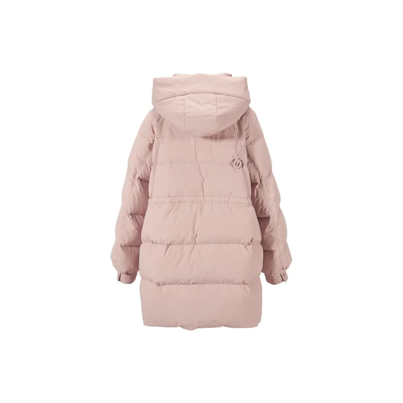 XIANGYING Down Jacket Women's Pink-1