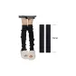 2 Pack (Black) over-The-Knee Socks, 70cm Length