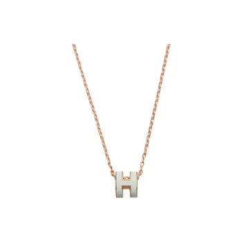 HERMES POP H Collection Metal Necklaces Women's