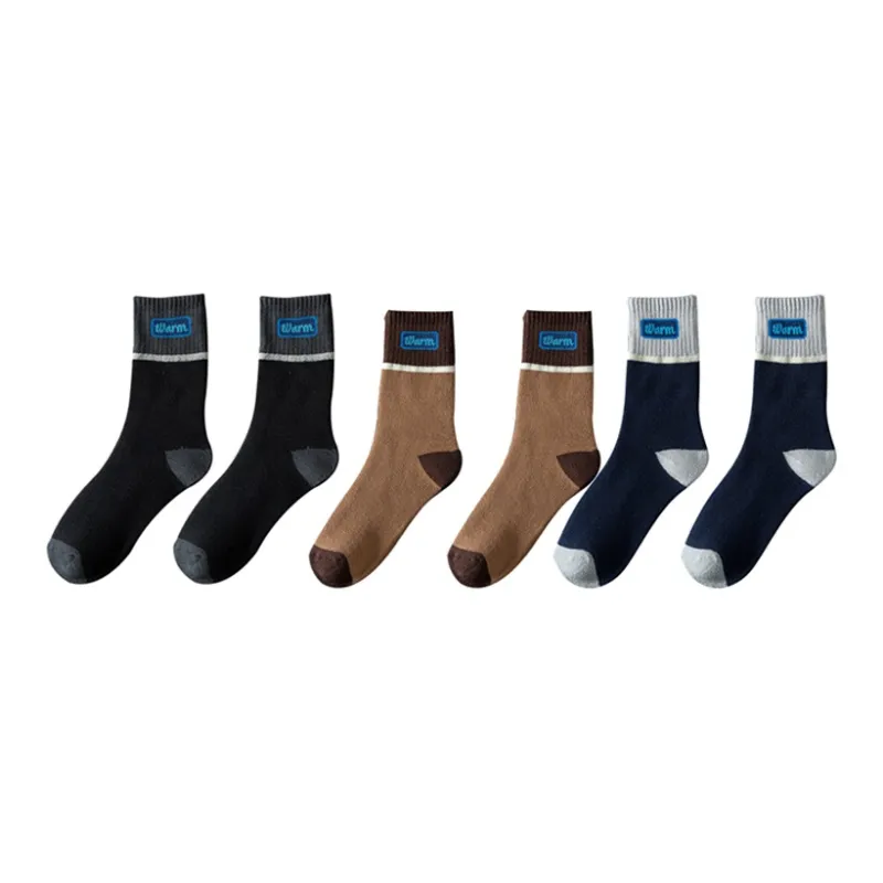 Cotton Gene Mid Calf Socks Men's Combo Set-23