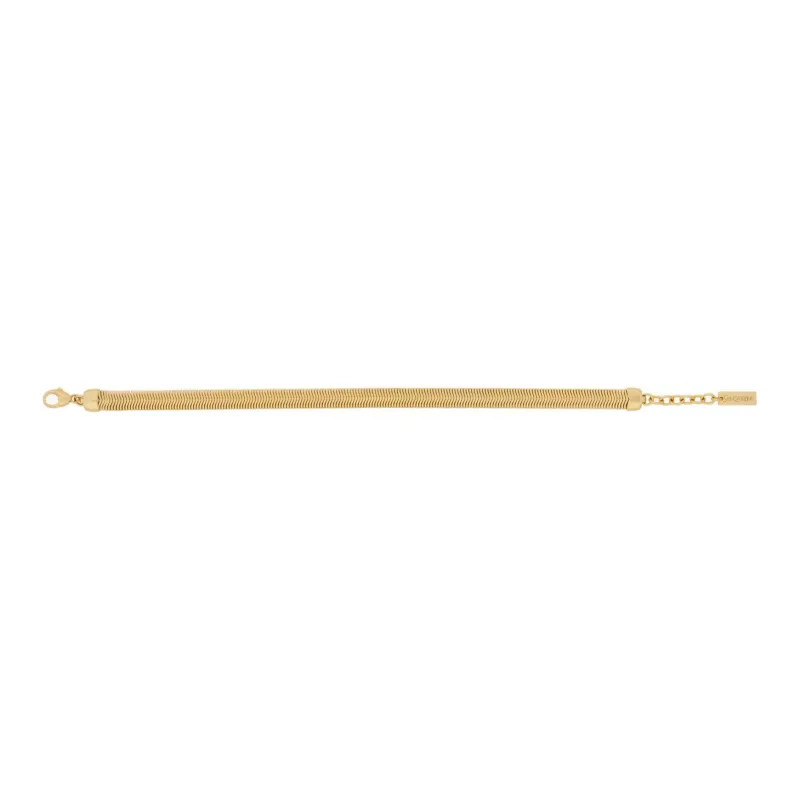 SAINT LAURENT Metal Bracelets Unisex Brass Gold-1