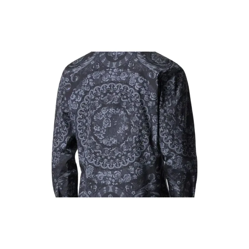 VERSACE Barocco Printed Button-Up Shirt-2