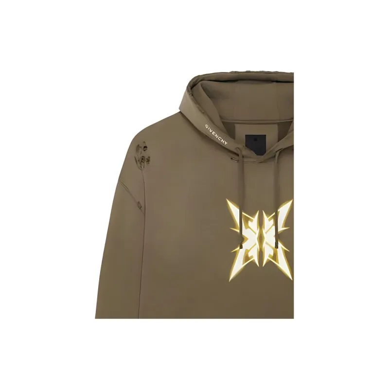 Givenchy Boxy Fit Hoodie With Pocket Base-5