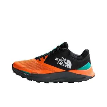 THE NORTH FACE Vectiv Enduris 3 Anti Slip Wear Resistant Low Top Running Shoes Men's Black Orange