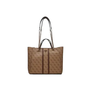GUESS Leather Handbag Mini Men's Brown