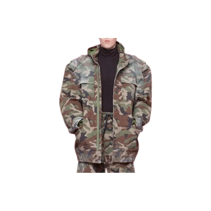 Balenciaga Jackets Coats Women's Dark Green-3
