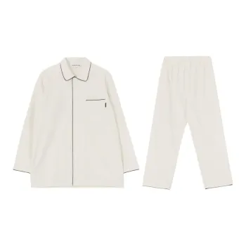 Yohji Yamamoto Pajama Set Unisex Ivory
