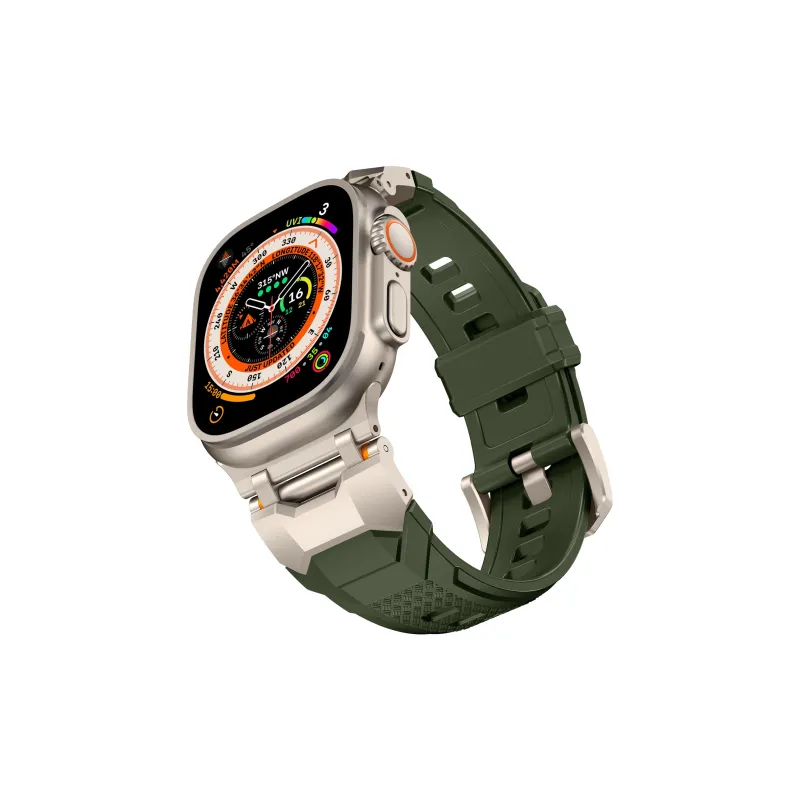 Vobafe Watch Band Apple Compatibility Silicone Material-13