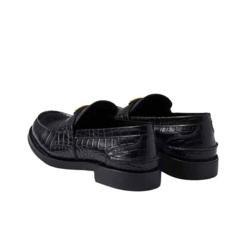 PRADA Mocassini Loafers Women's Black-3