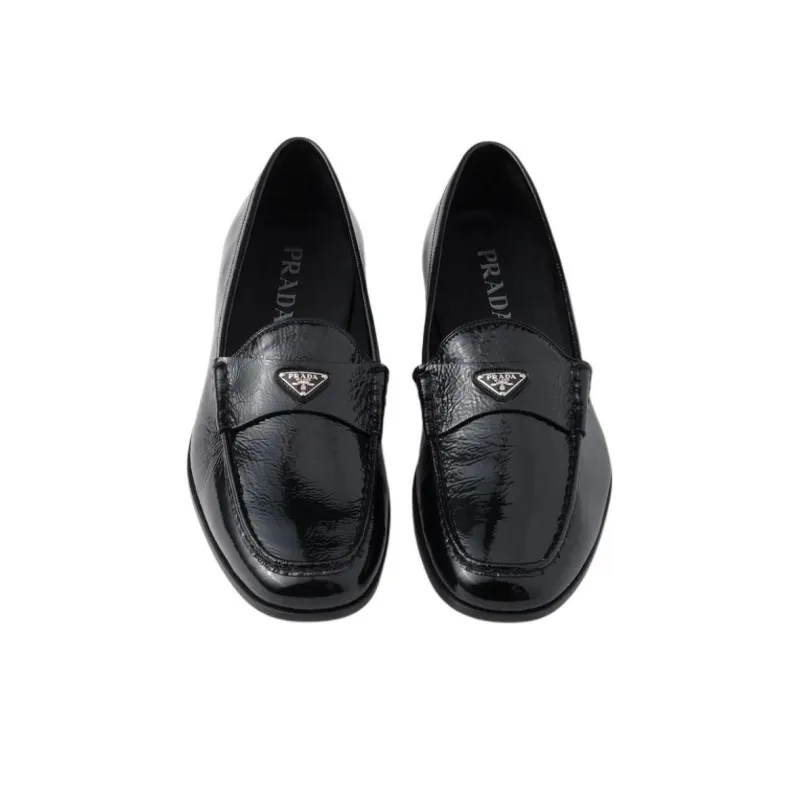 PRADA Mocassini Loafers Men's Black-3