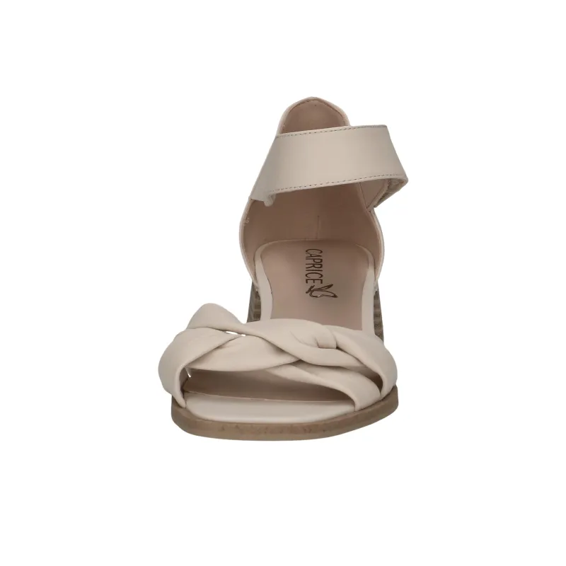 CAPRICE Malta Strap Sandals 3.5cm Women's Gray White-4