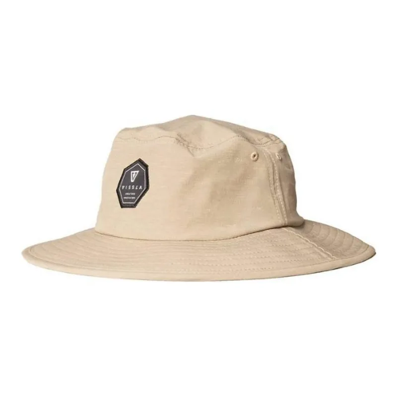 Vissla Recycled Polyester Hats & Caps Unisex Khaki-0