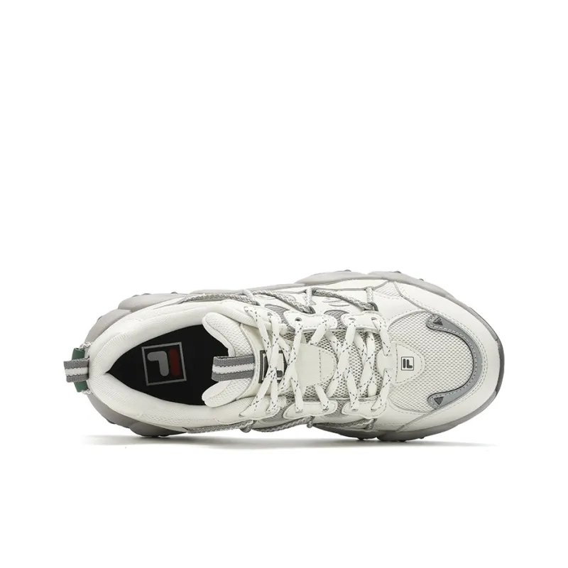 FILA FLUID 6 Cat Paw Shoes Slip Resistant Low Top Casual Shoes Women's Milk White-2