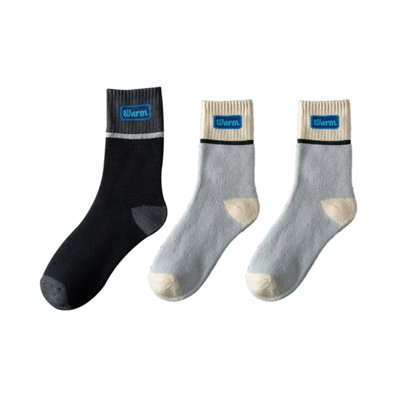 Cotton Gene Mid Calf Socks Men's Combo Set-0