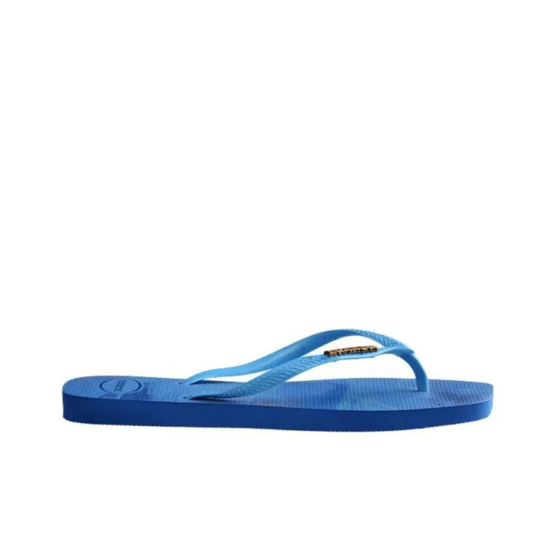 Havaianas Square Header Series Slip Resistant Flip Flops Women's Blue-1