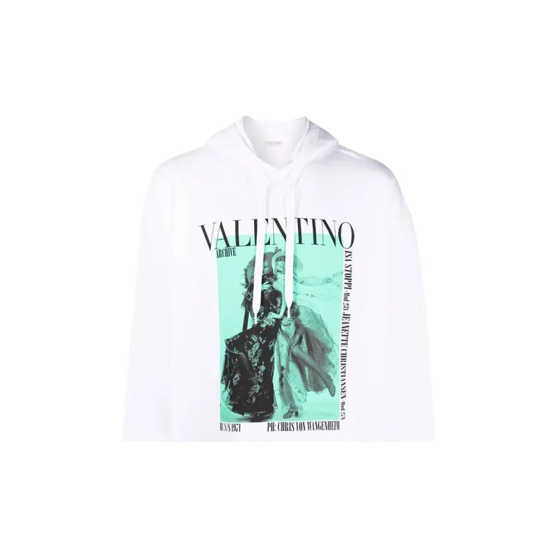 Valentino SS22 Sweatshirt Men's White-4