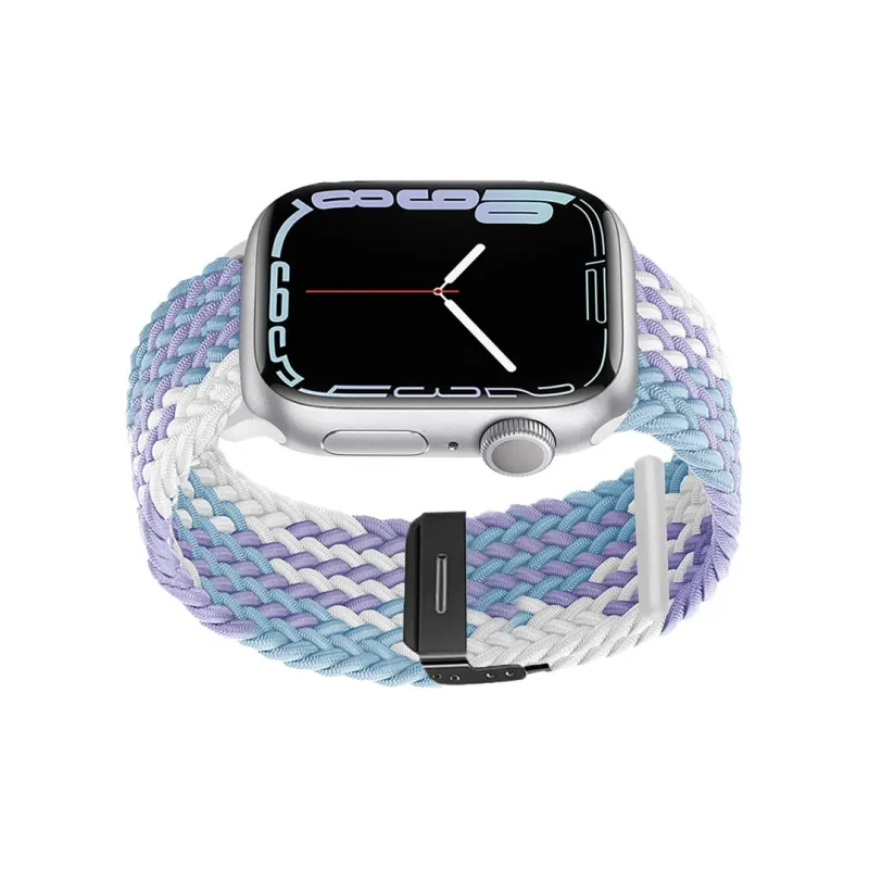 ZHENGGUANG Watch Band Apple Compatibility Woven Material-1