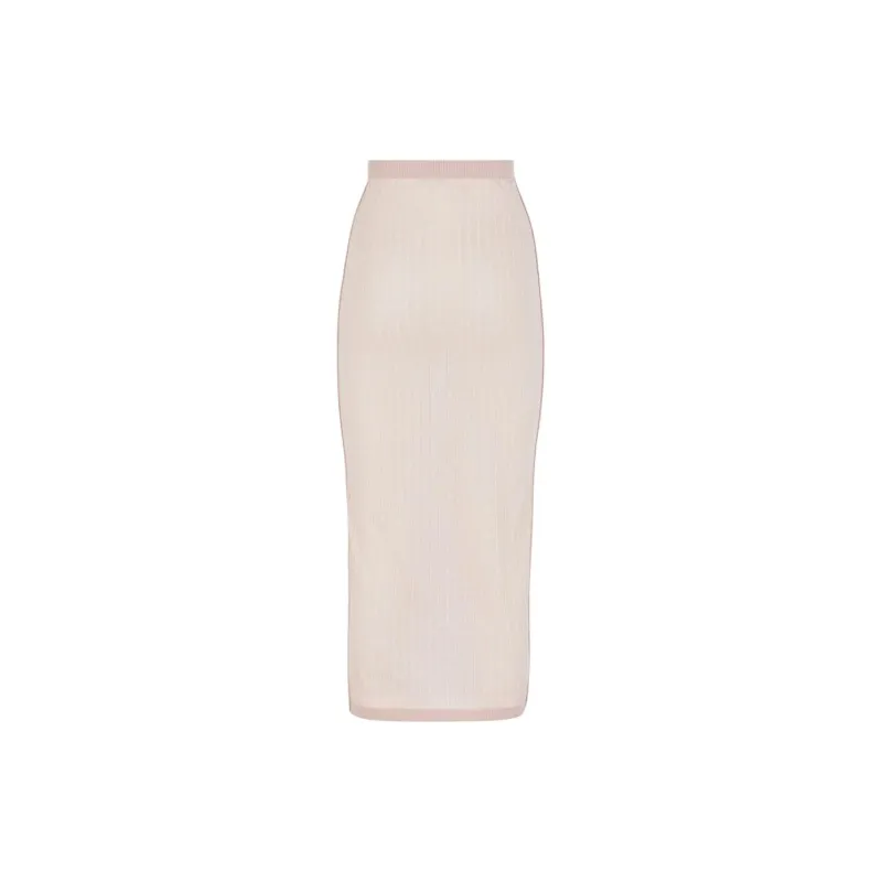 FENDI Ff Jacquard Midi Skirt-1