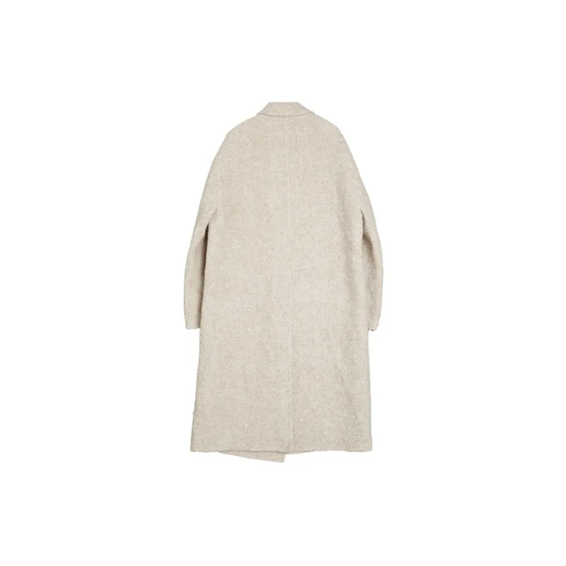 ELLE Coats Women's Beige Coffee-1