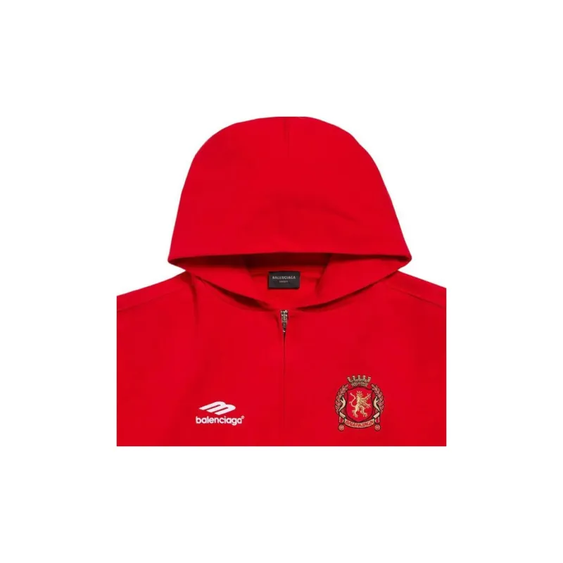 Balenciaga SS24 Sweatshirt Regular Fit Men's Red-2